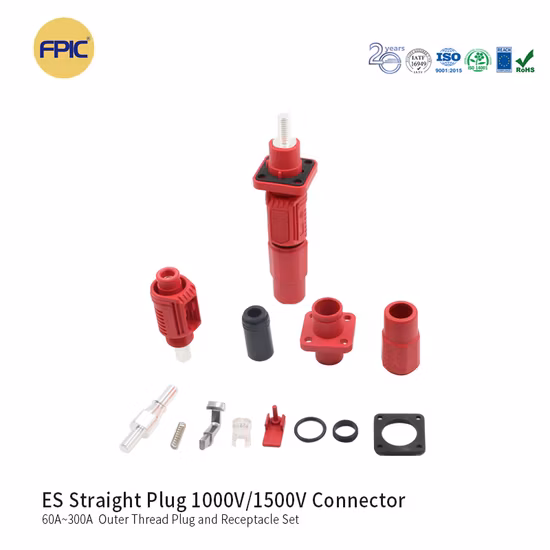 Connettore Fpic per accumulo di energia solare, connettore Bess, connettore terminale batteria, presa per sbarre collettrici