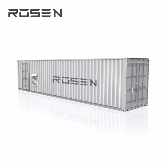 Batteria agli ioni di litio per accumulo solare 500kWh 800kWh Sistema di accumulo di energia Bess