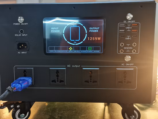 Centrale elettrica portatile con alimentatore esterno ricaricabile da 40000 mAh 500 W