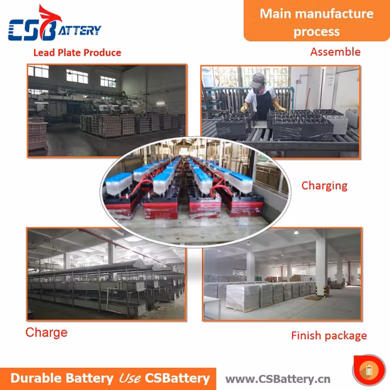 Csbattery 12V470W Factory Price High Rate Battery for Trolly/Booster-Pumps/Agricultural-Machinery/Amy