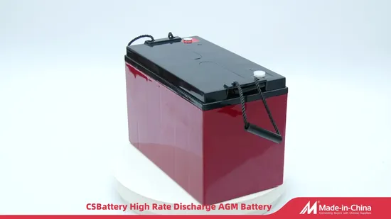 Csbattery 12V470W Factory Price High Rate Battery for Trolly/Booster-Pumps/Agricultural-Machinery/Amy