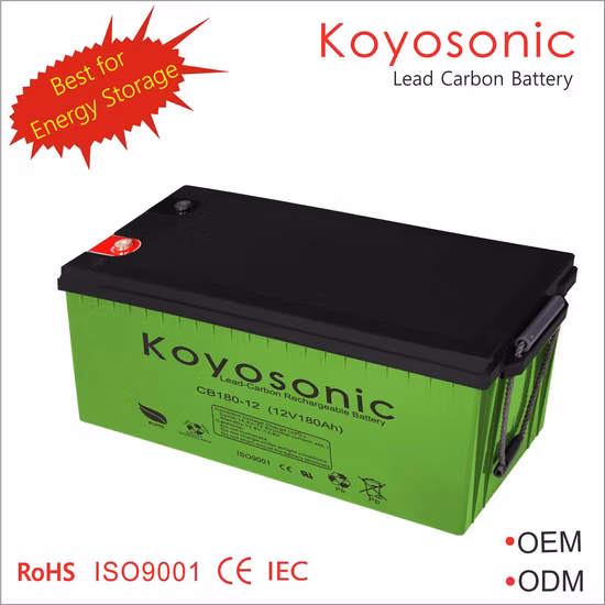 Batteria al piombo carbone 6V 225ah Batteria Motive Power con 3000 cicli